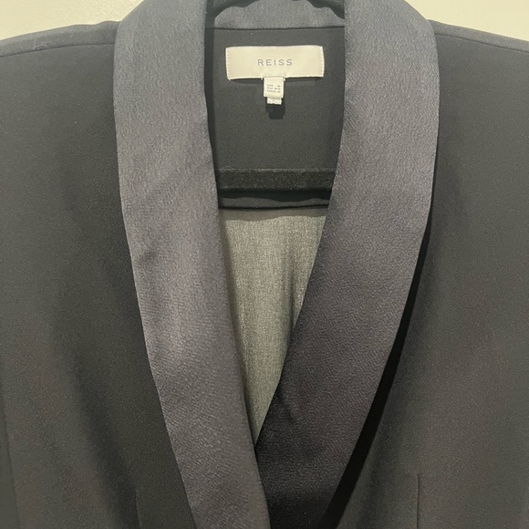 Reiss Black Suit Jumpsuit Size 2 - Picture 10 of 13